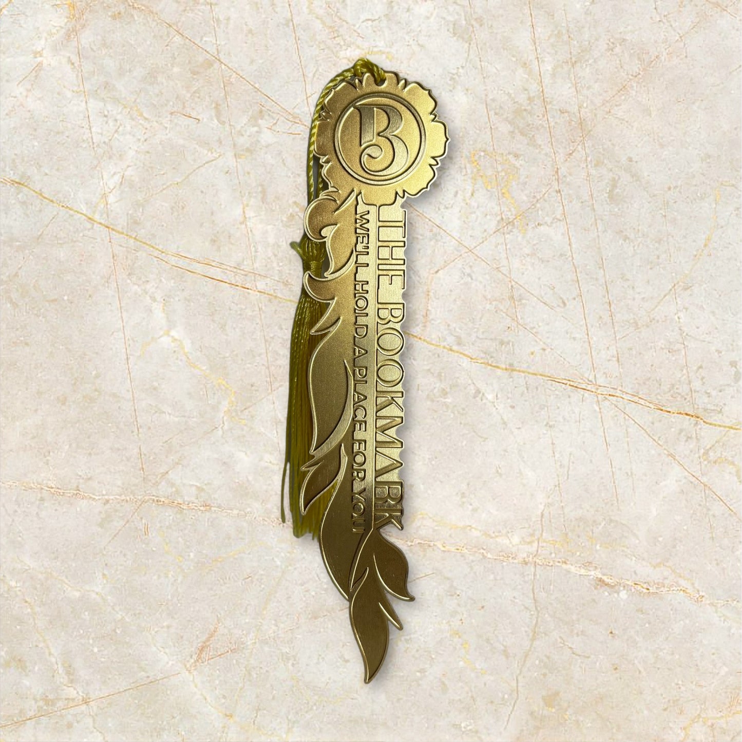 The BookMark Brass Tassel BookMark